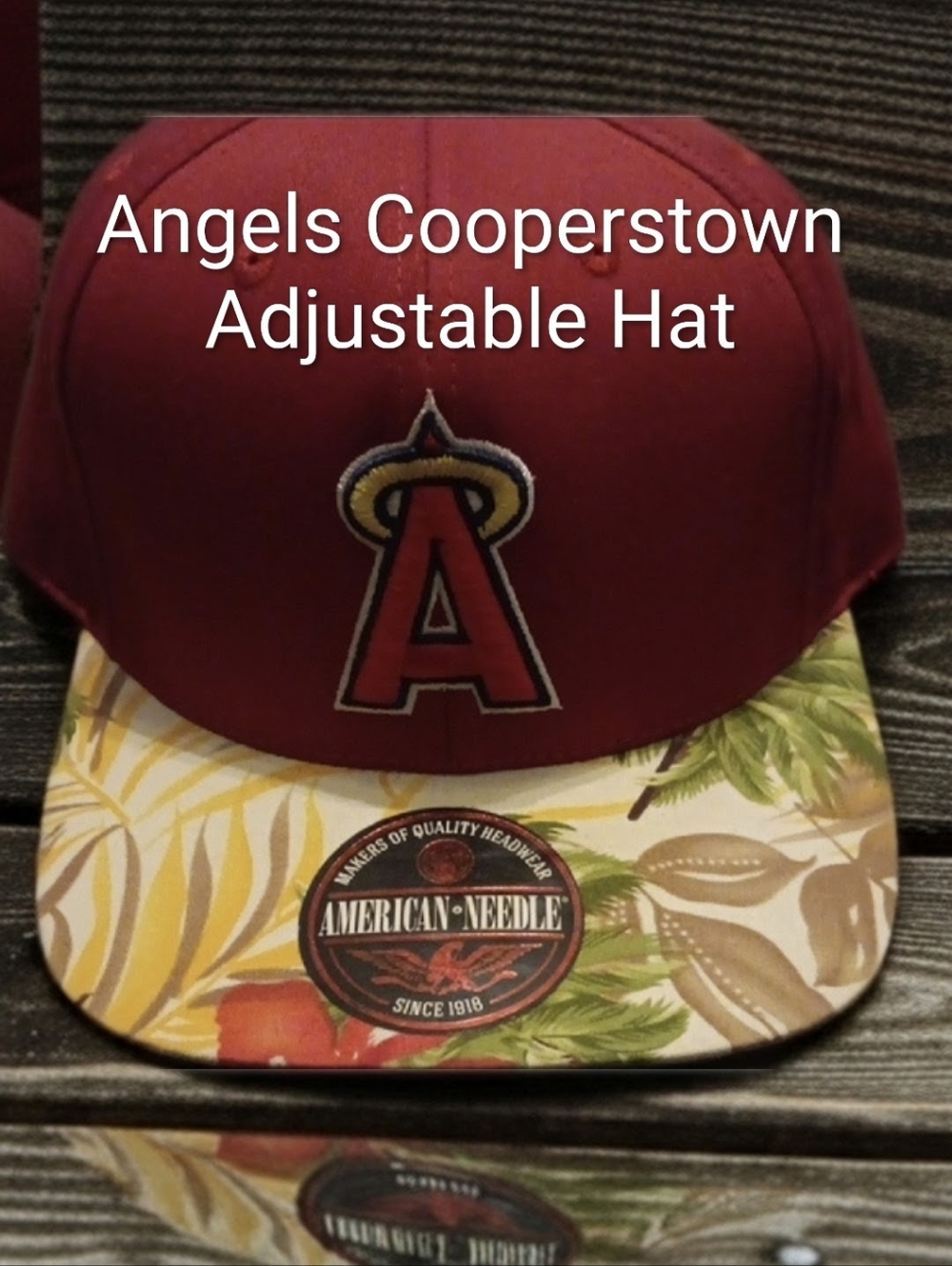 Angels Cooperstown Adjustable Hat